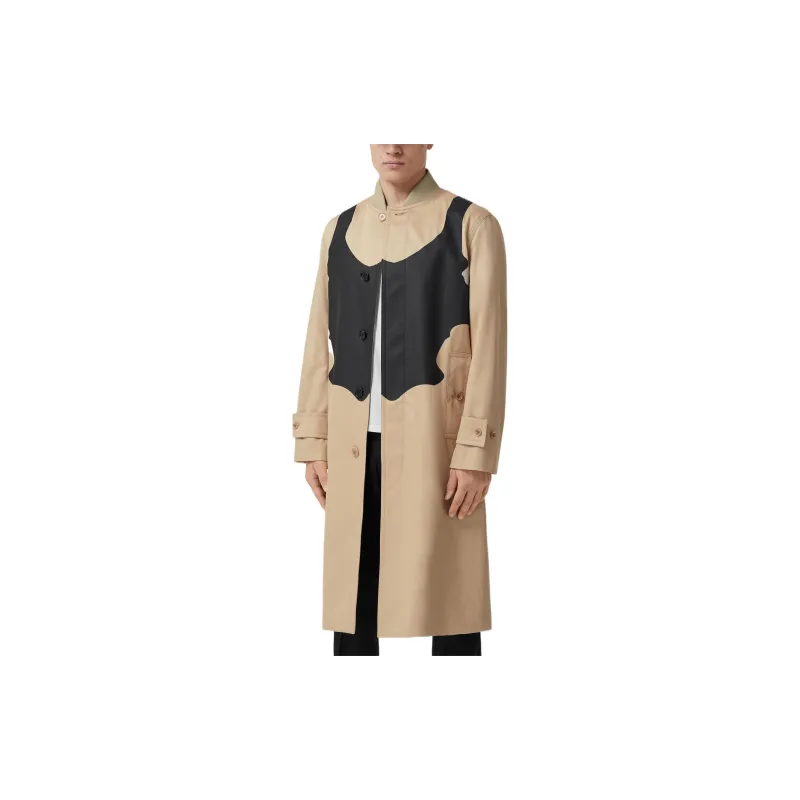 Burberry SS22 Coats Men's Soft Yellow Brown-2