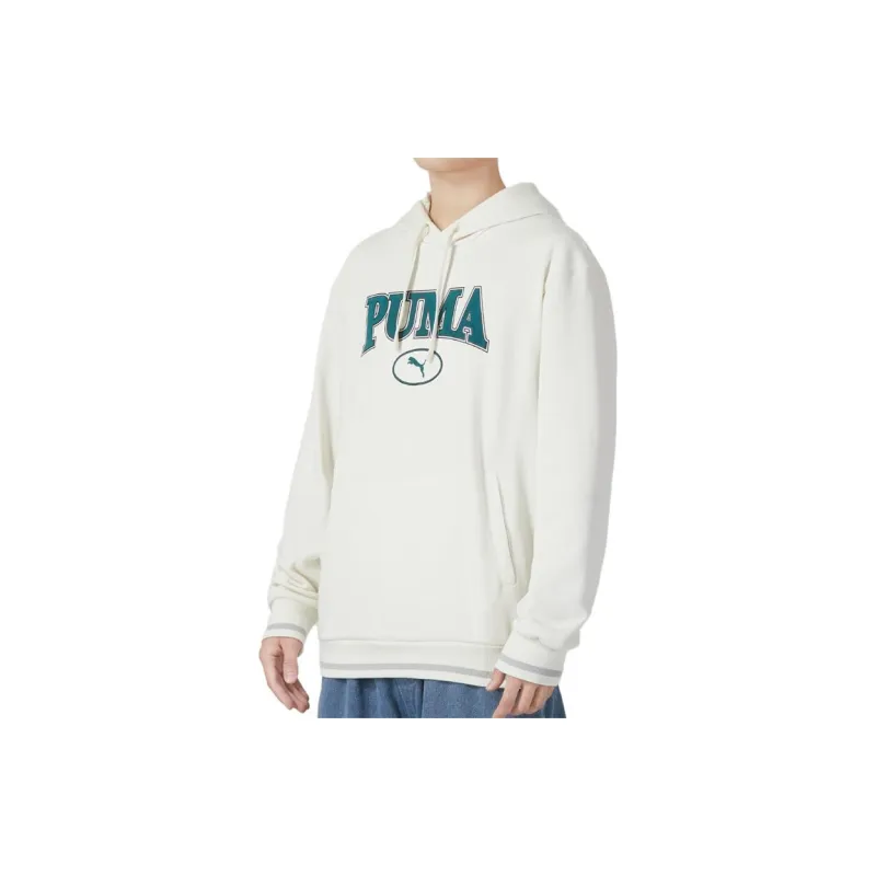 PUMA Squad Sweatshirts Men White-4