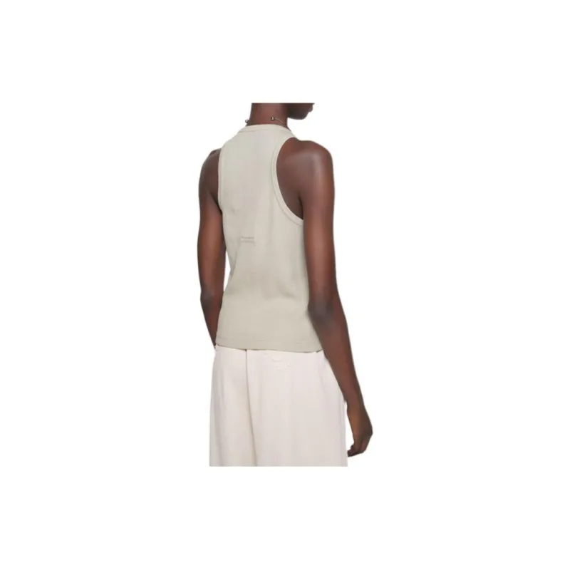 Acne Studios 2024 Autumn/Winter Collection FW24 Tank Top Unisex Bright Gray-2