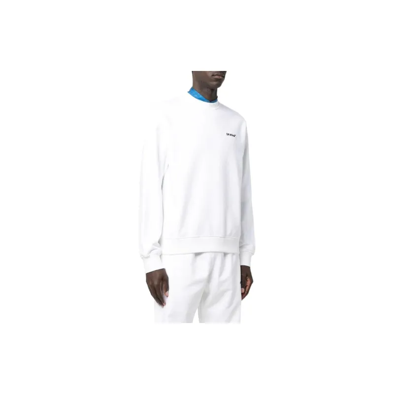 Off Helvetica Crew neck Sweatshirt-2