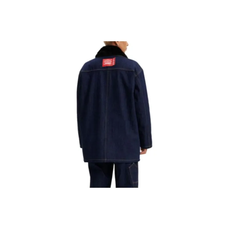 Levi's Jackets Coats Men's Dark Indigo-4