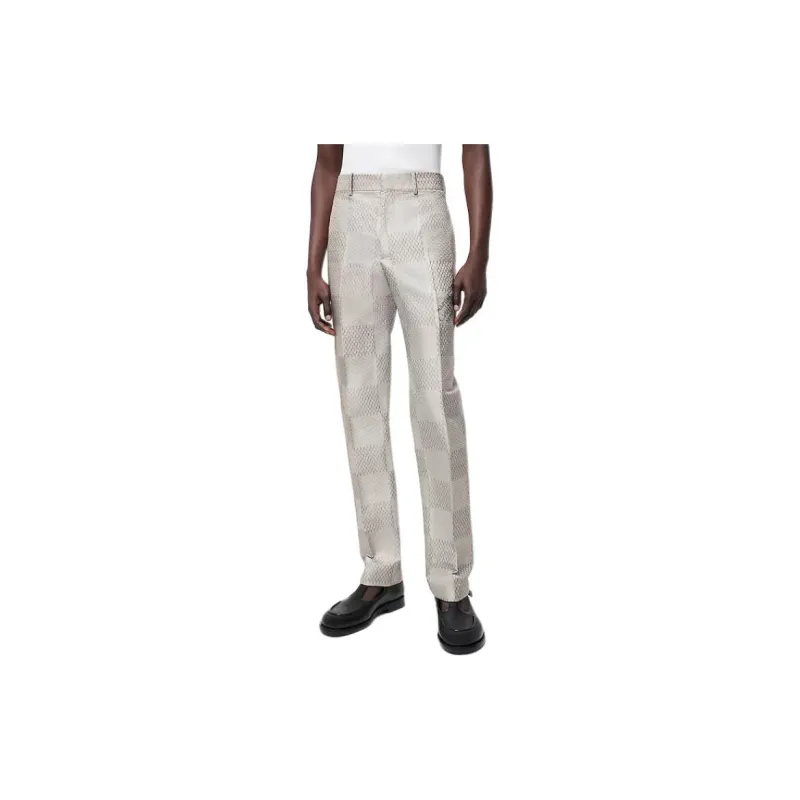 LOUIS VUITTON Damier Nylon Pants-3