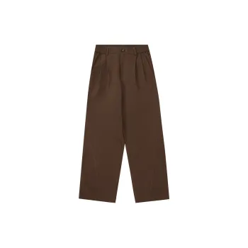 Bodydream Suit Trousers Unisex Brown Green