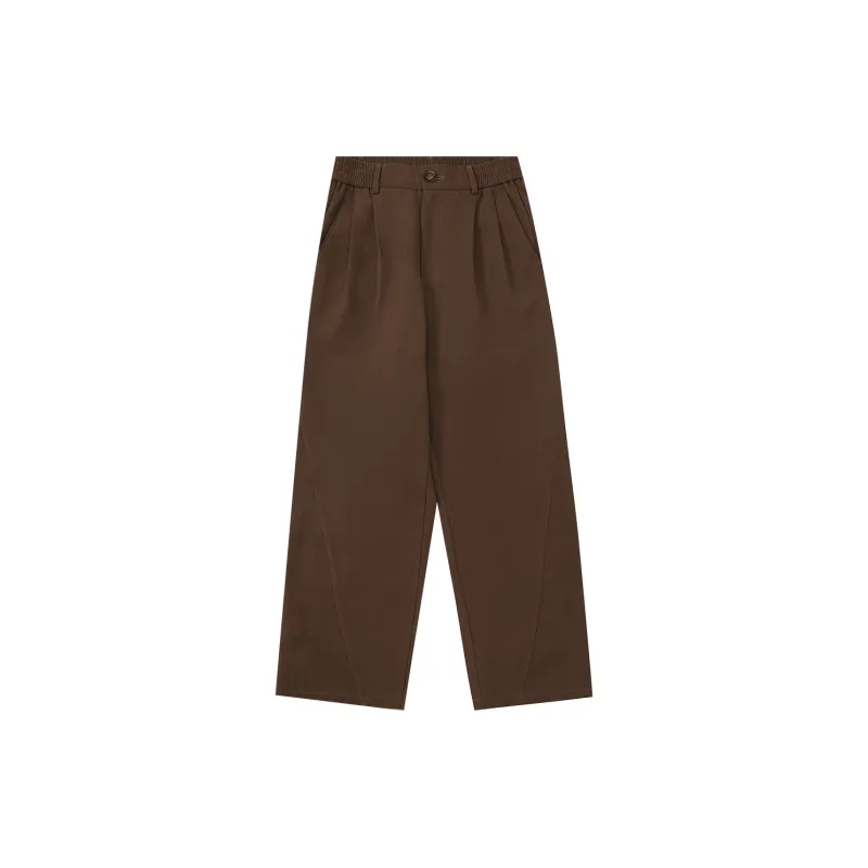 Bodydream Suit Trousers Unisex Brown Green-1