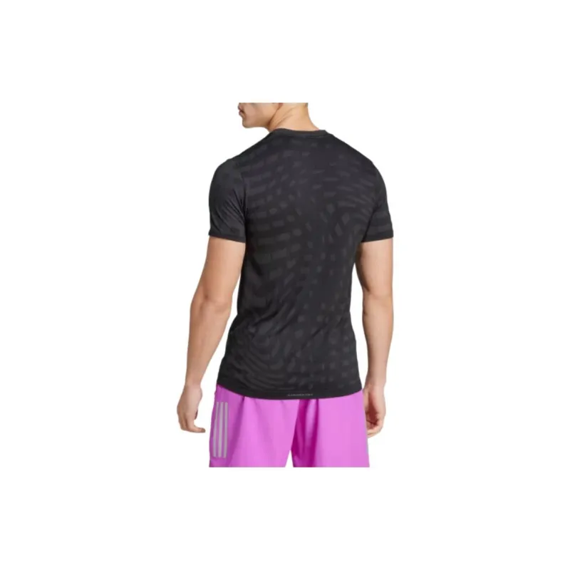 Adidas T Shirt Men's Black/Gray Six-1