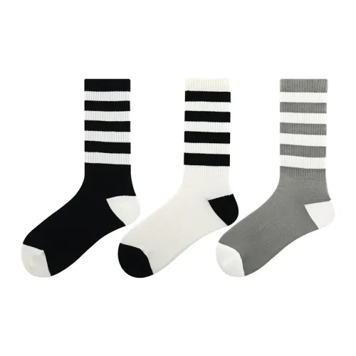 MEIKAN Mid Calf Socks Women's 3 Pack