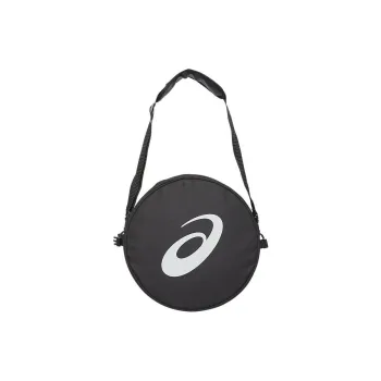 Asics Polyester Crossbody Bag Shoulder Bag Men's Black