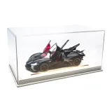 EVO Black+White Leather Sole Display Case