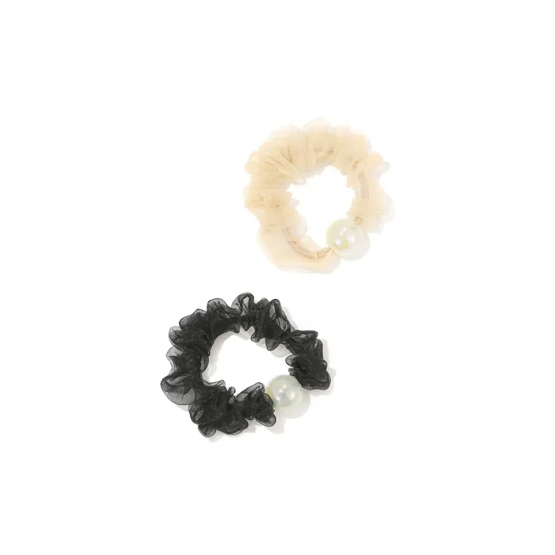 Like A Dream Gentle Fairy Gauze Hair Tie Everyday Versatile Bun Hair Accessory Hair Tie Women's-7