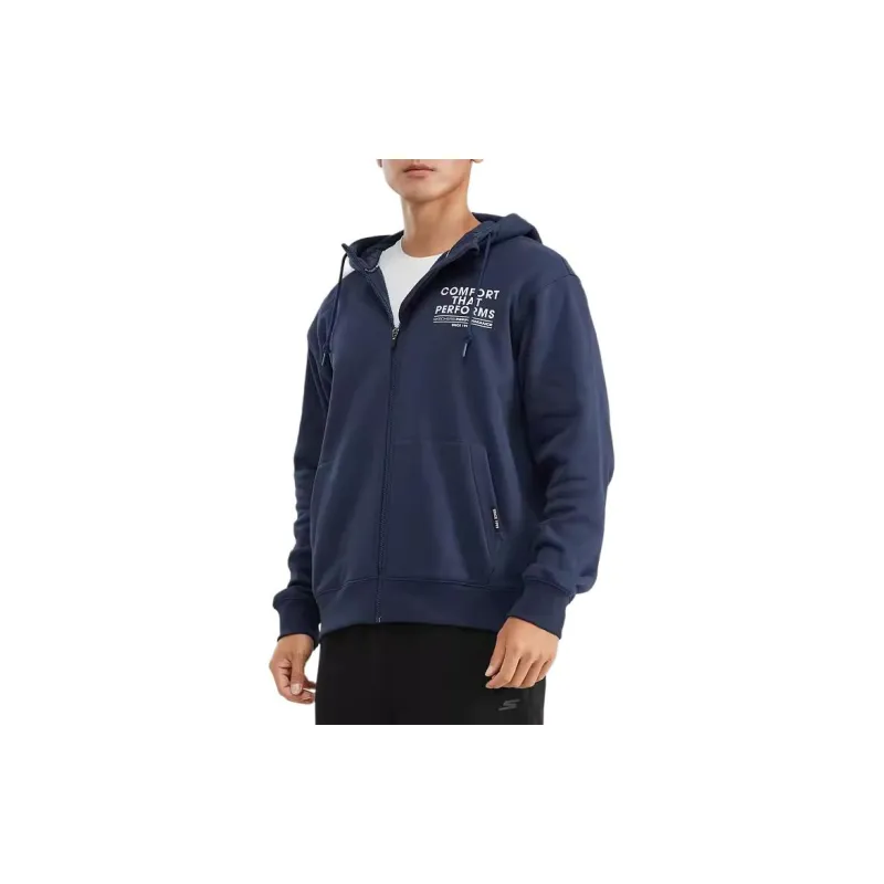 Skechers Jackets Men Marine Collegiate Blue/02MZ-4