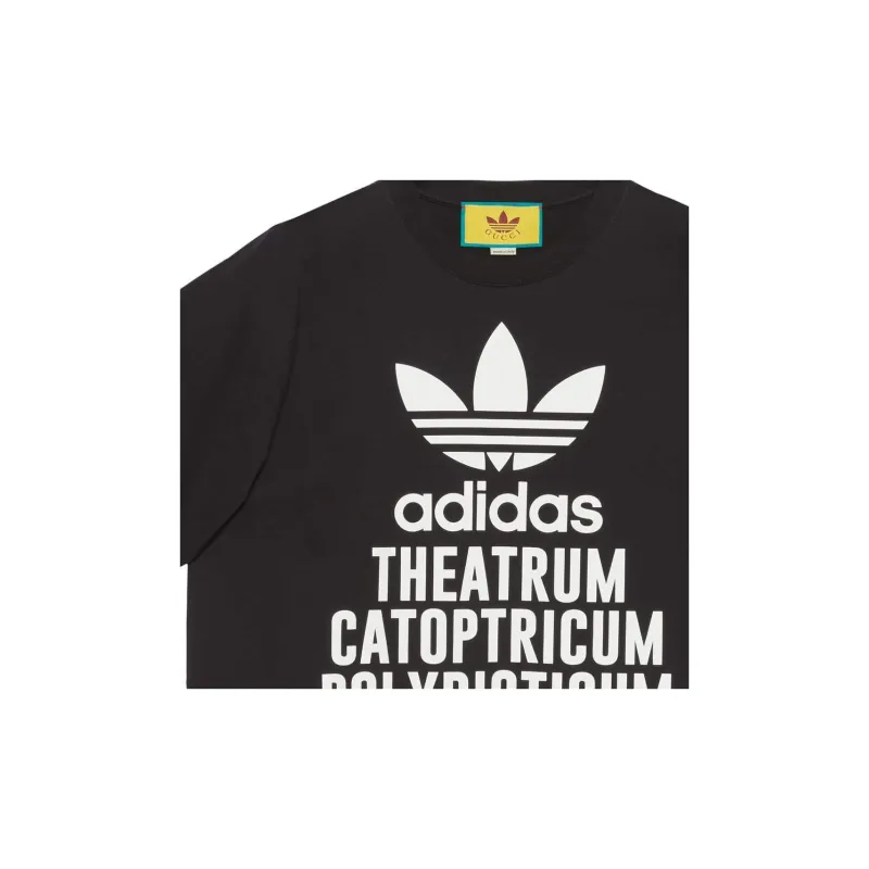 GUCCI x Adidas SS23 T Shirt Men's Black-1