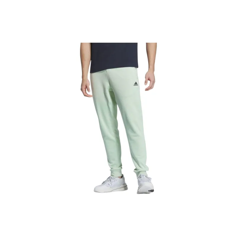 Adidas Essentials Plus Small Logo Sweat Pants Knitted Sweatpants Men's Linen Green-1