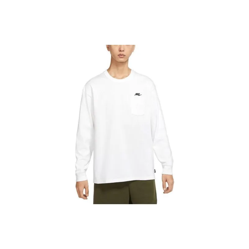 Nike T Shirts Men White-5