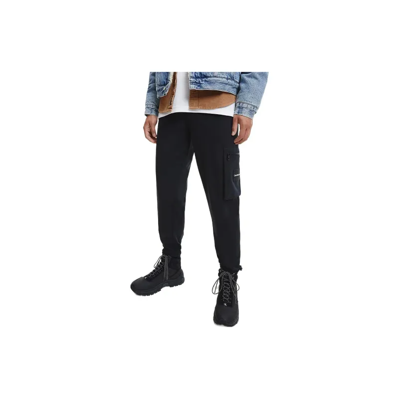 CK/Calvin Klein Knitted Sweatpants Men's Black-2