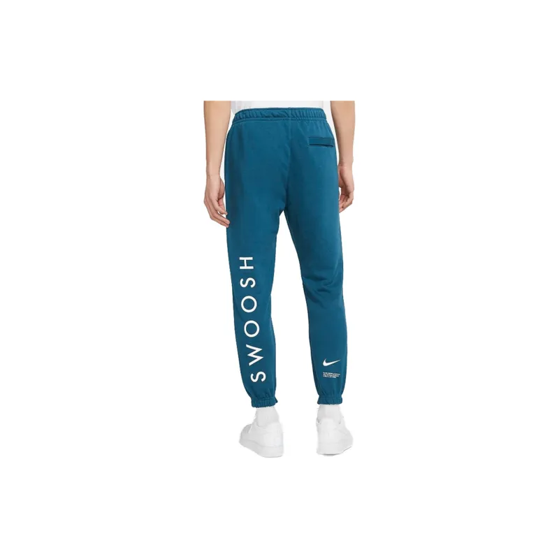 Nike Knitted Sweatpants Men Blue-4