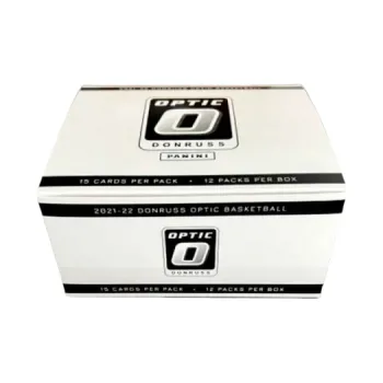 PANINI NBA Basketball Card 2021 22 Donruss Optic CELLO Box Durex Fat Pack Sports Cards 1 Box Included