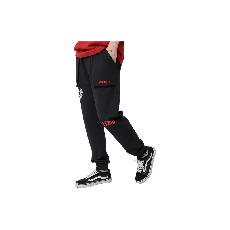 ONIARAI Casual Pants Men's Black-6