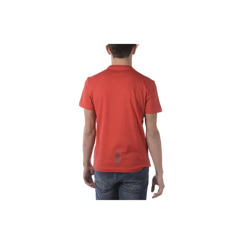 EMPORIO ARMANI T Shirts Men Red-4