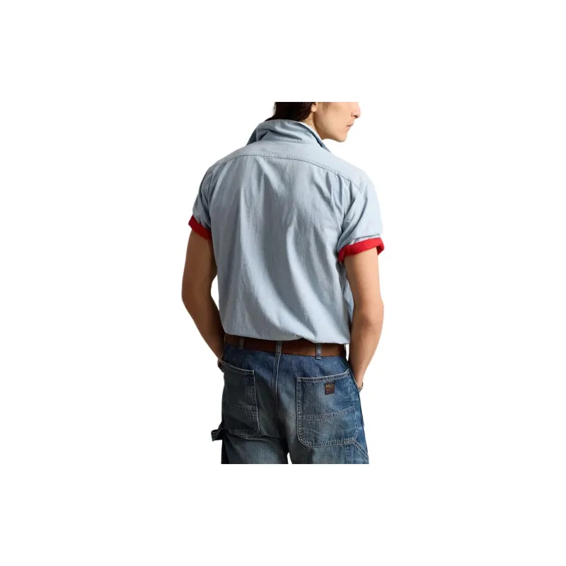 Polo Ralph Lauren SS24 Shirt Men's Light Indigo-2