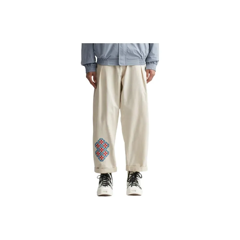 Adish Wide leg Graphic detail Trousers-2