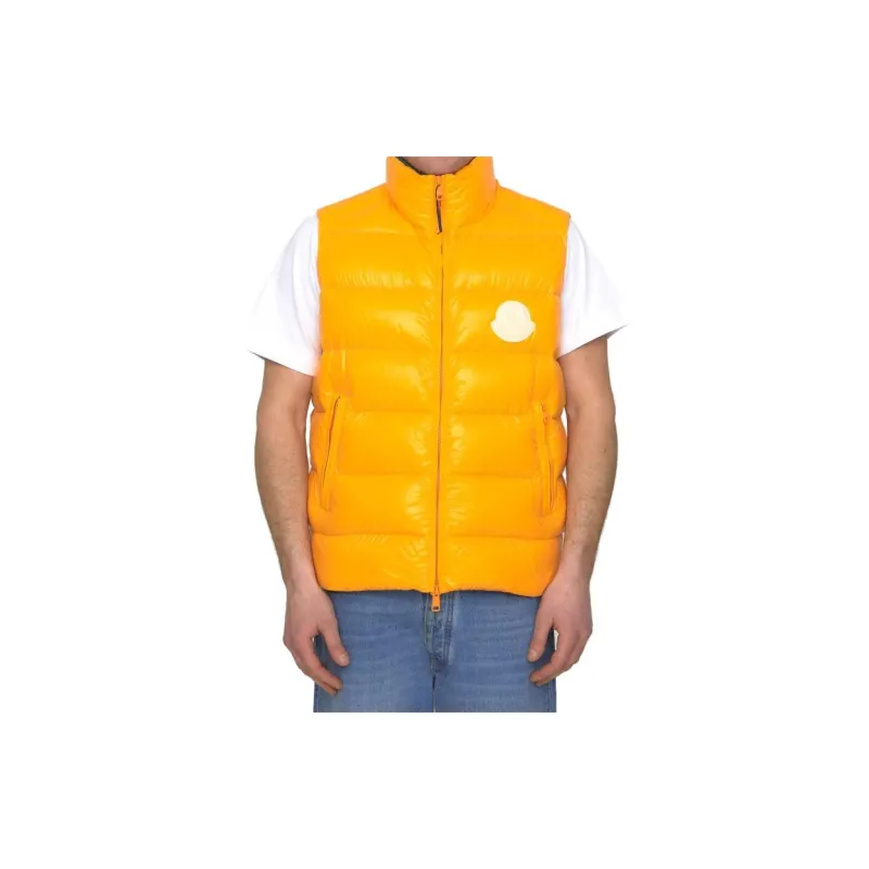 Moncler Vests Men Yellow-2