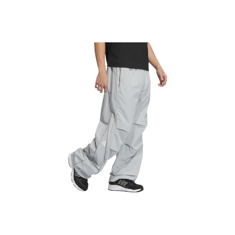 Adidas FUSTL PARACHUTE TRACKSUIT BOTTOMS Casual Pants Men's Stone Gray-3