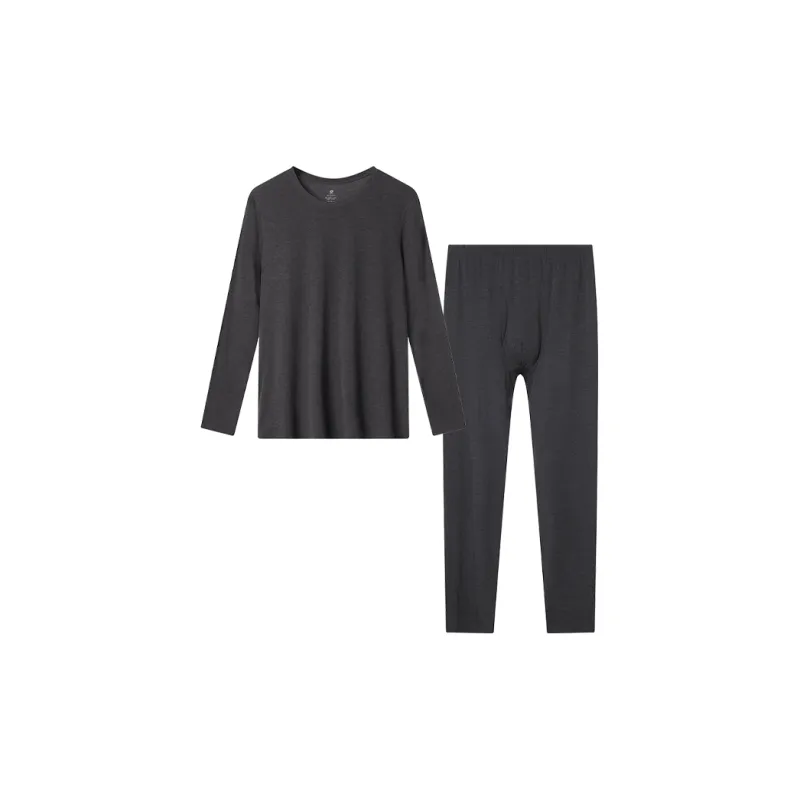 Ubras Muscle bottomed Clothing Series Thermal Set Women's-41