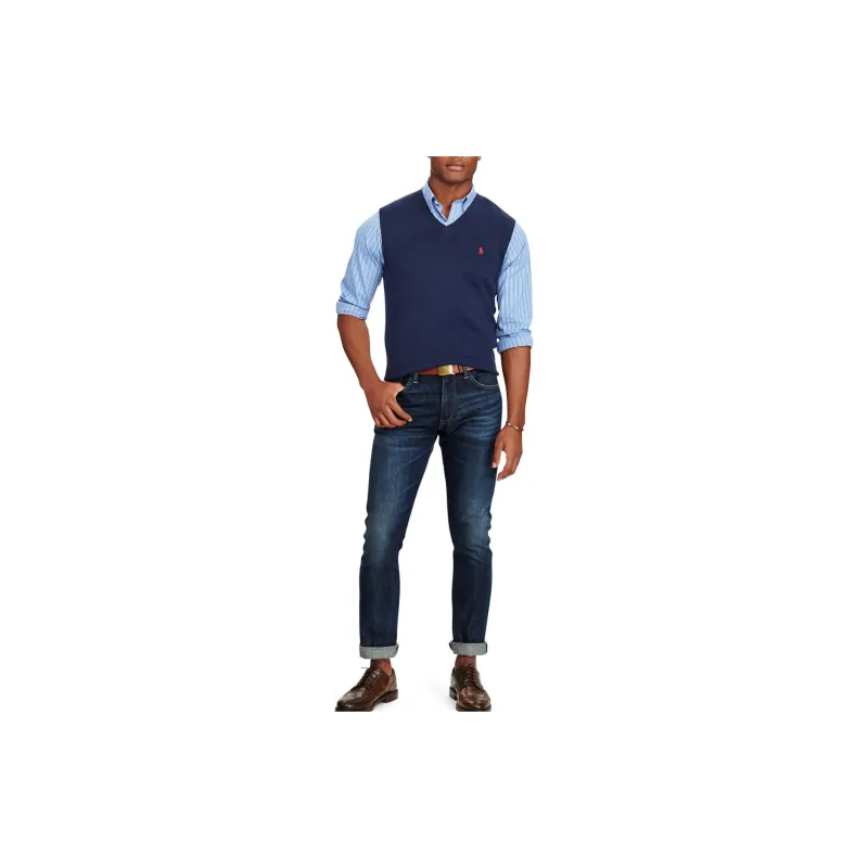 Polo Ralph Lauren Tank Top Men's Marine Blue-2