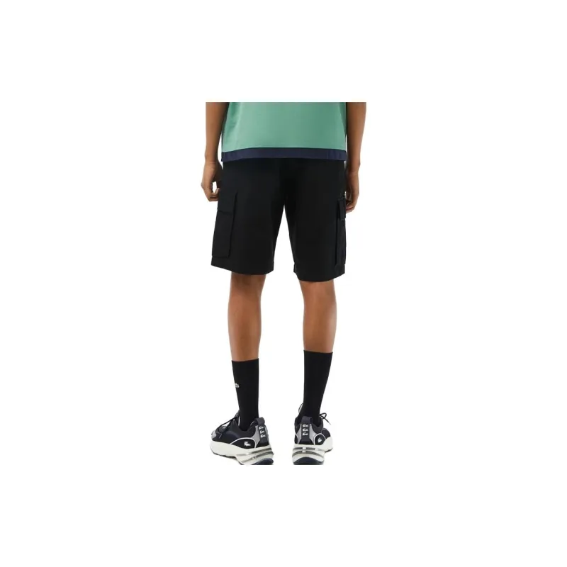 LACOSTE Cargo Shorts Men's Black-2