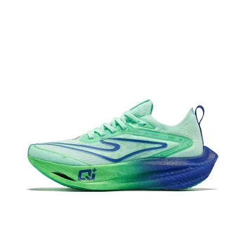 Erke Zhijing 2.0 Cushioning Breathable Rebound Low-Top Running Shoes Women's Fluorescent Color Scheme
