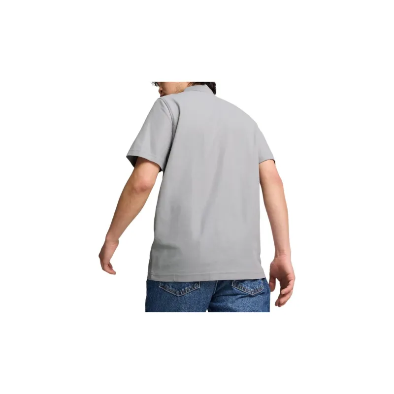 PUMA Mercedes AMG-Petronas F1 Polo Shirt Men's Gray-3
