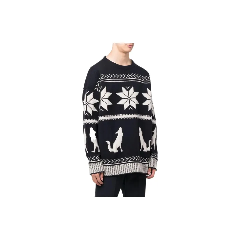 ETRO Patterned jacquard Knitted Jumper-3