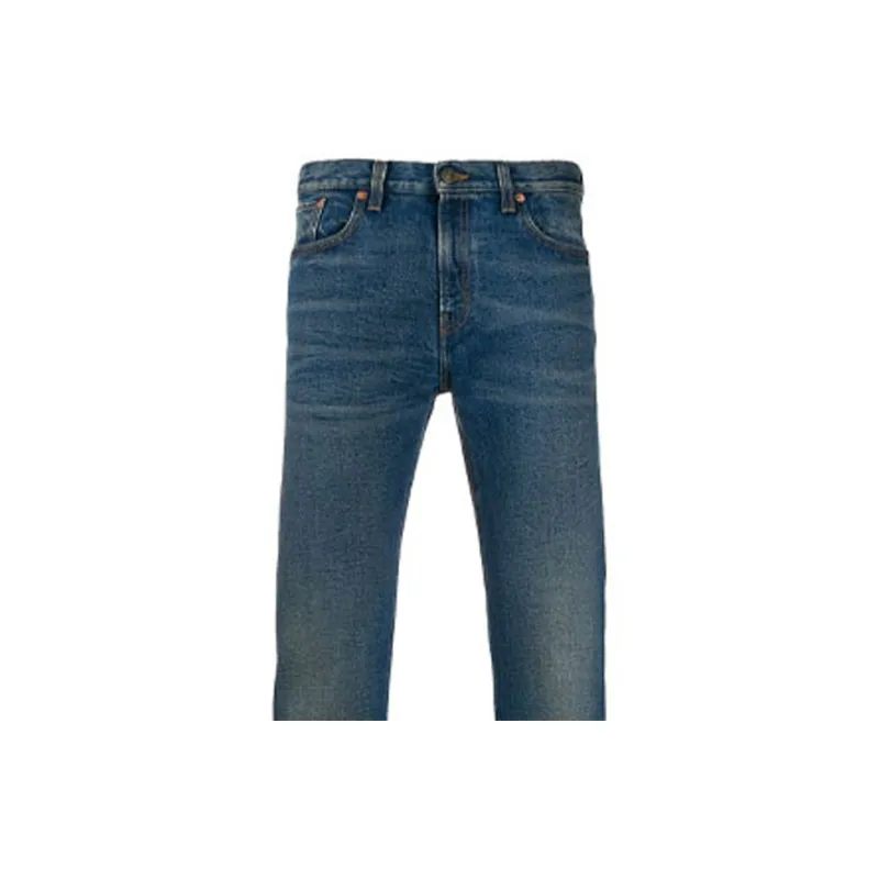 GUCCI Jeans Men Blue-2