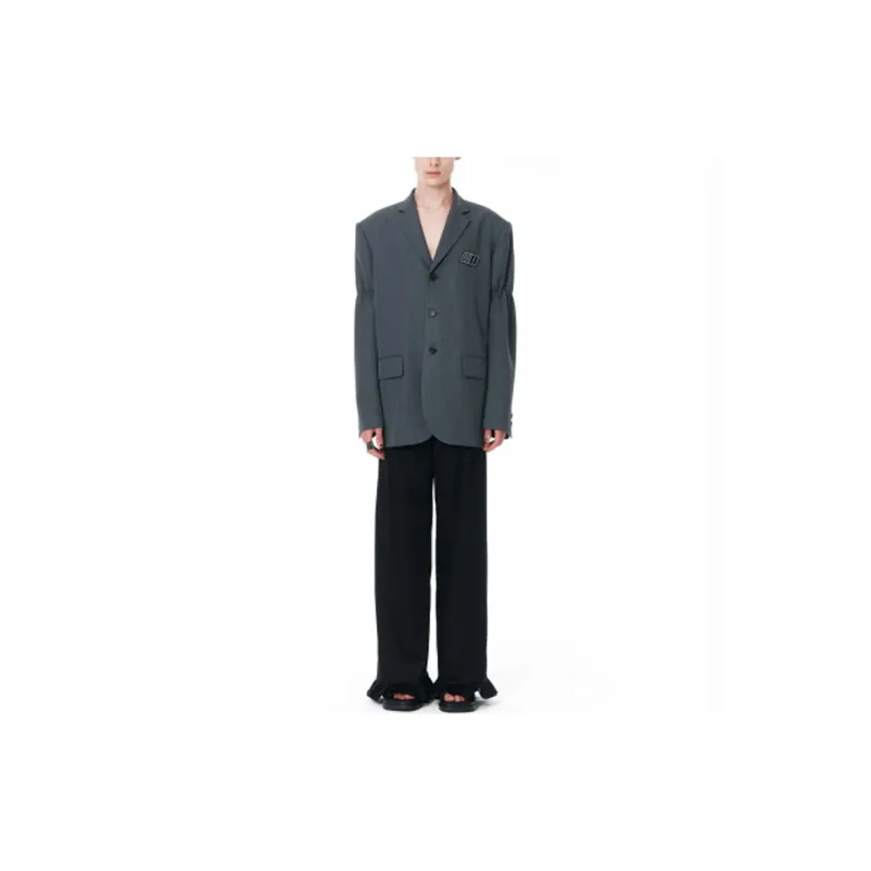 WE11DONE Business Suits Unisex Dark Gray-3
