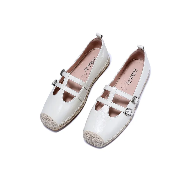 BELLALILY Flat Shoes Espadrilles Women's-1