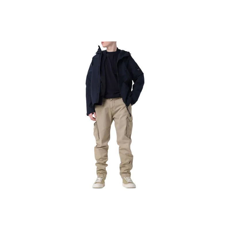 C.P.Company Lens Detailed Zipped Knitted Cardigan-2
