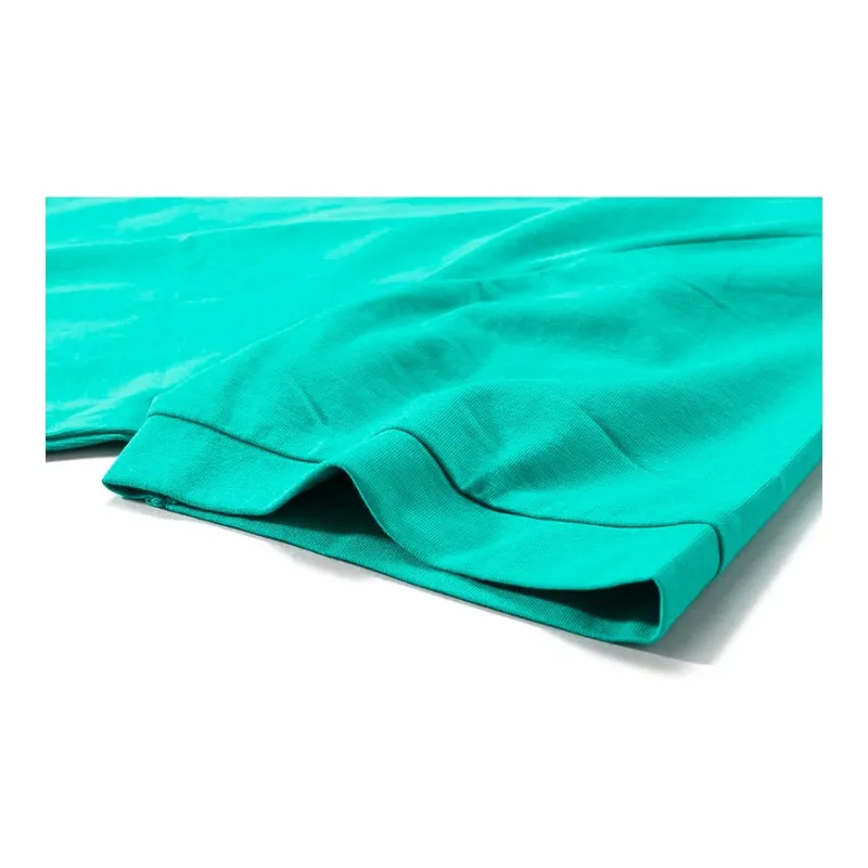 EMPORIO ARMANI EA7 SS24 Polo Shirt Men's Turquoise Color-4