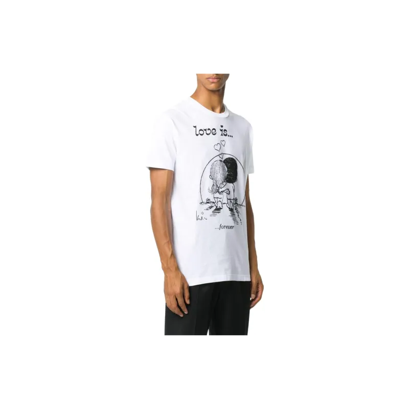 DSQUARED 2 Illustration print T shirt-3