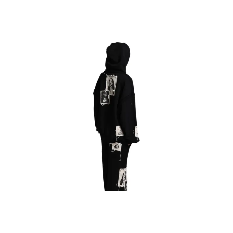 BADBLOOD SS24 Sweatshirt Unisex Black-3