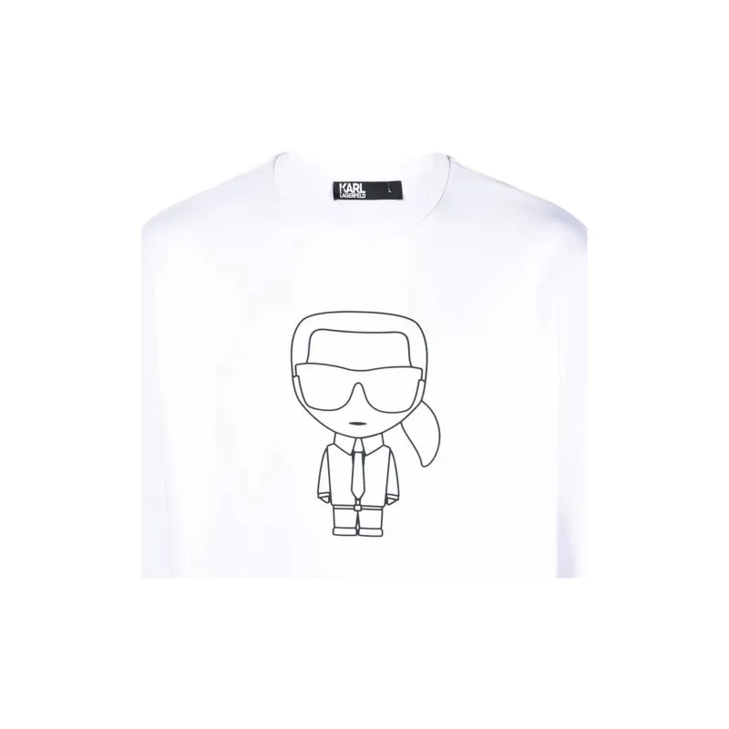 KARL LAGERFELD / Karl Lagerfeld Jeans Sweatshirts Men White-3