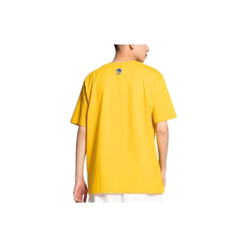 NBA Golden State Warriors T Shirt Unisex Yellow-2