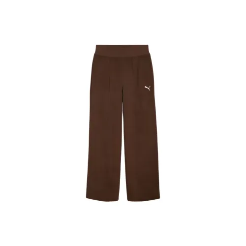 PUMA Women's Basic Series Casual Pants Women's Coffee Brown