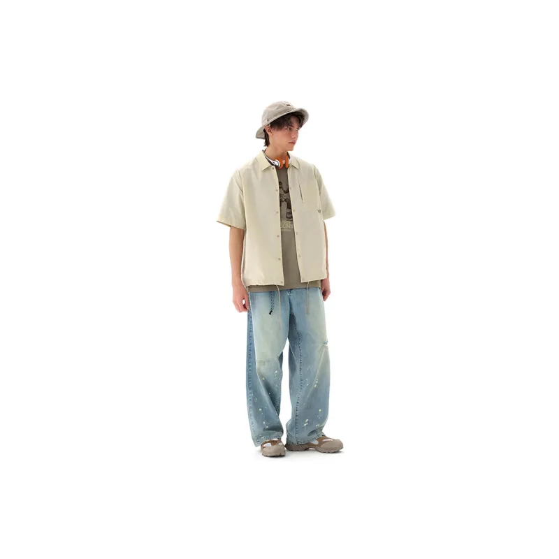 NOTHOMME Jeans Unisex Washed Blue-6