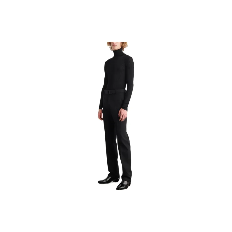 OFF WHITE Buckle Dry Wool Slim Pant-3