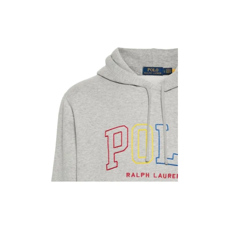 Polo Ralph Lauren Logo Embroidered Drawstring Hoodie-5