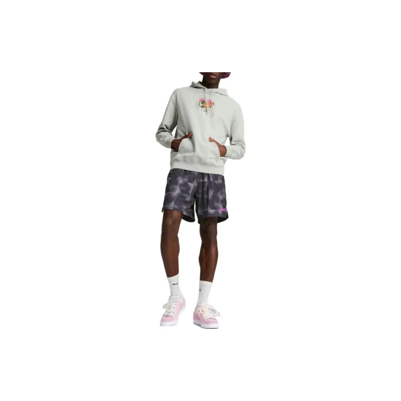PUMA X 8enjamin Co branded Series Sweatshirts Men Gray-2