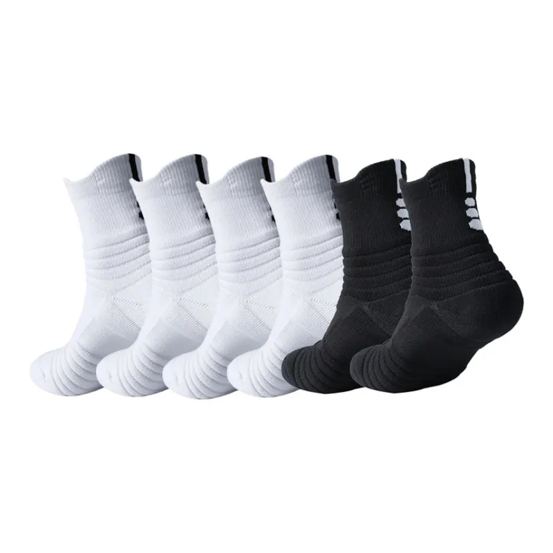 Brute Rabbit Basketball Socks Men's 3 Pack Available In Three Colors-69