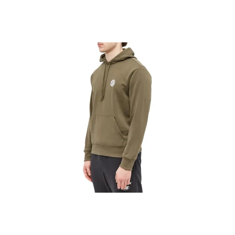 New Balance Sweatshirts Men Army Green-2