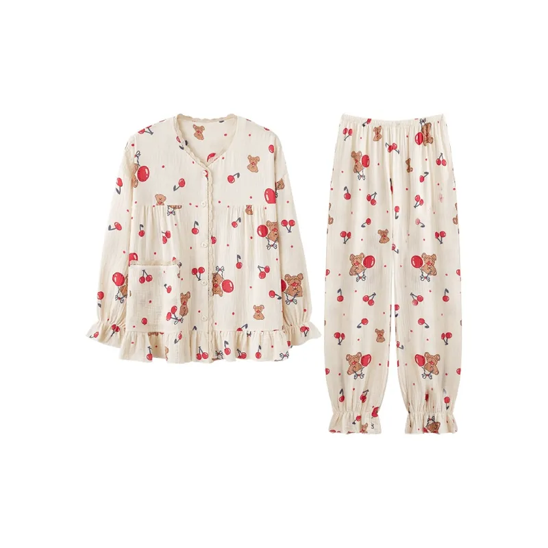 Ordifen Pajama Set Women's White-50