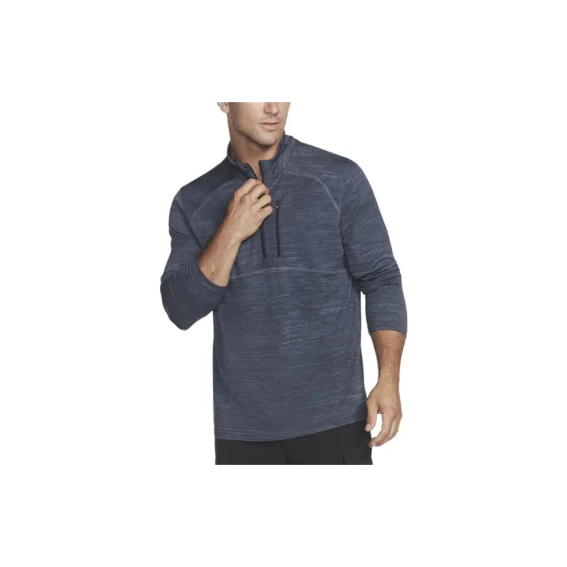 Skechers Sweater Men's Gray Blue-2